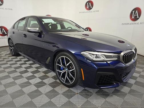 Tanzanite Blue II Metallic 2021 BMW M550 i Xdrive