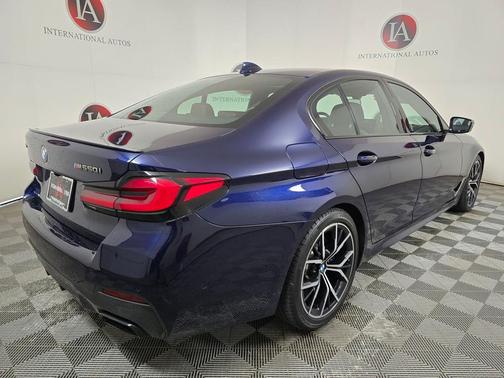 Tanzanite Blue II Metallic 2021 BMW M550 i Xdrive