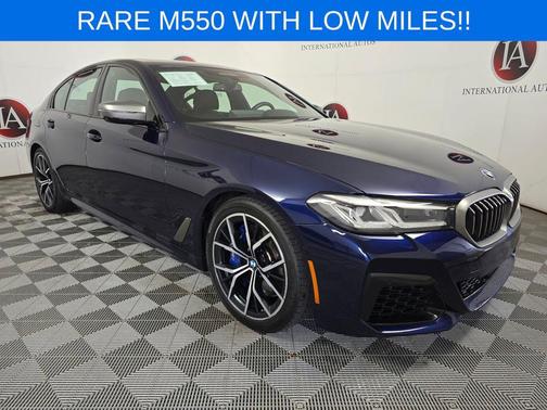 Tanzanite Blue II Metallic 2021 BMW M550 i Xdrive