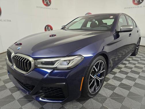 Tanzanite Blue II Metallic 2021 BMW M550 i Xdrive