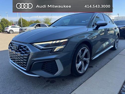 Daytona Gray Pearl Effect 2023 Audi S3 Premium Plus TFSI quattro S tronic