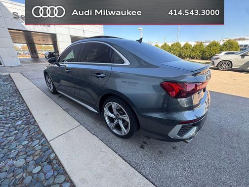 Daytona Gray Pearl Effect 2023 Audi S3 Premium Plus TFSI quattro S tronic