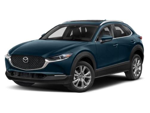 Deep Crystal Blue Mica 2021 Mazda CX-30 Premium Package
