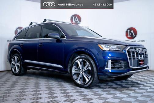 Navarra Blue Metallic 2023 Audi Q7 55 Premium Plus