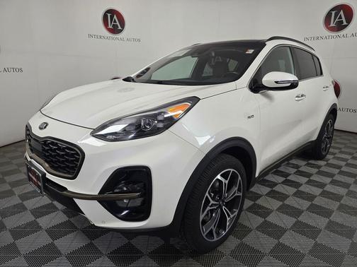 Snow White Pearl 2021 Kia Sportage SX Turbo