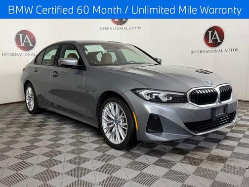 Skyscraper Grey Metallic 2023 BMW 330e xDrive