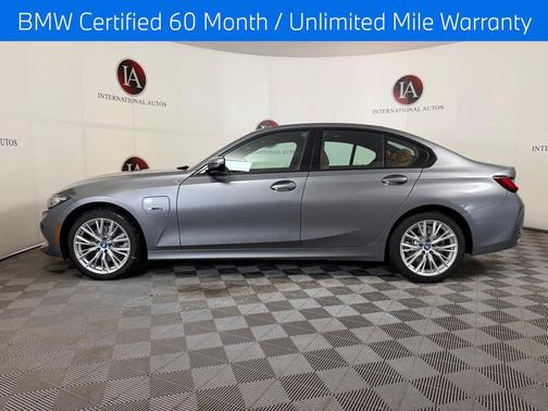 Skyscraper Grey Metallic 2023 BMW 330e xDrive