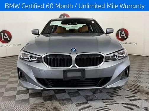 Skyscraper Grey Metallic 2023 BMW 330e xDrive