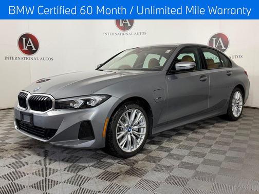 Skyscraper Grey Metallic 2023 BMW 330e xDrive