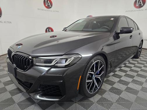 Dark Graphite Metallic 2021 BMW M550 i Xdrive