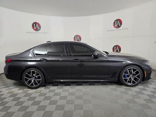 Dark Graphite Metallic 2021 BMW M550 i Xdrive