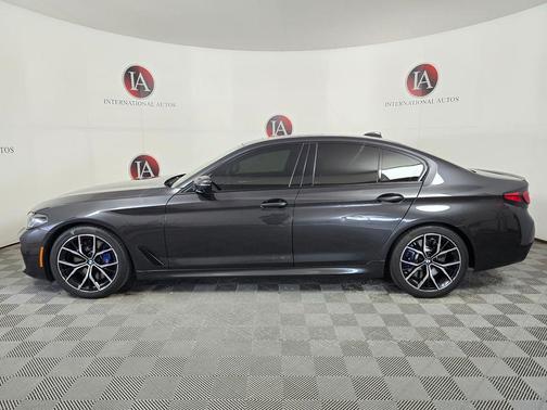 Dark Graphite Metallic 2021 BMW M550 i Xdrive
