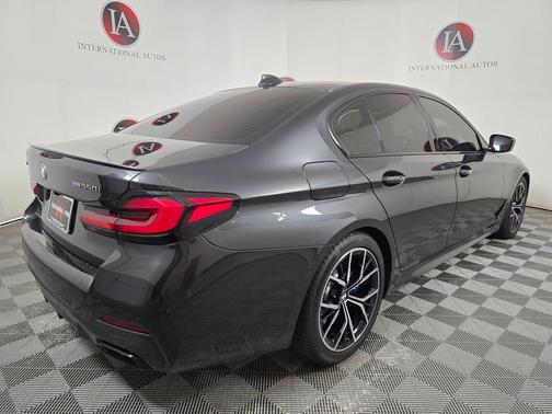 Dark Graphite Metallic 2021 BMW M550 i Xdrive