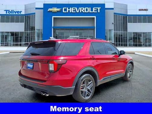Rapid Red Metallic Tinted Clearcoat 2025 Ford Explorer ST