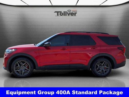 Rapid Red Metallic Tinted Clearcoat 2025 Ford Explorer ST