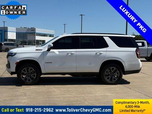 Summit White 2023 Chevrolet Tahoe 4WD Z71