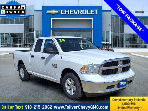 Bright White Clearcoat 2024 RAM 1500 Classic SLT