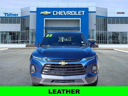 Blue Glow Metallic 2022 Chevrolet Blazer Premier