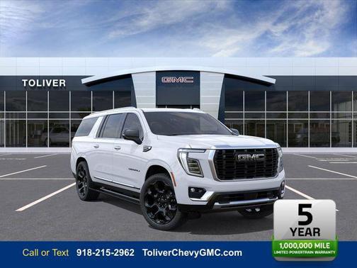 Glacier White Tricoat 2026 GMC Yukon XL Denali