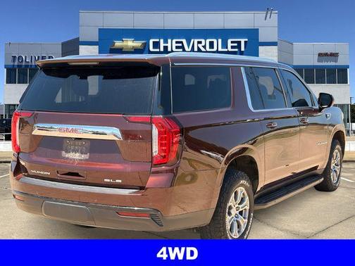 Redwood Metallic 2022 GMC Yukon XL SLE