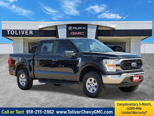 Black Metallic 2021 Ford F-150 XLT