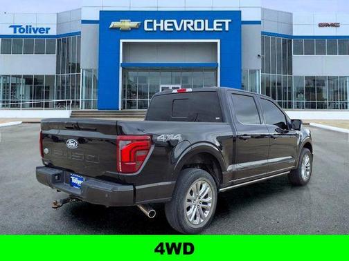 Agate Black Metallic 2024 Ford F-150 King Ranch