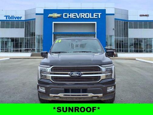 Agate Black Metallic 2024 Ford F-150 King Ranch