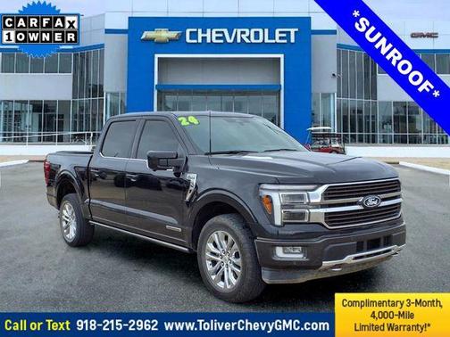 Agate Black Metallic 2024 Ford F-150 King Ranch
