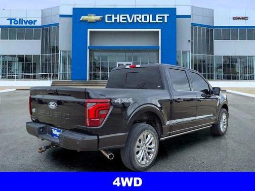 Agate Black Metallic 2024 Ford F-150 King Ranch