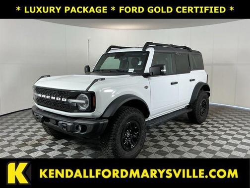 Oxford White 2023 Ford Bronco Wildtrak