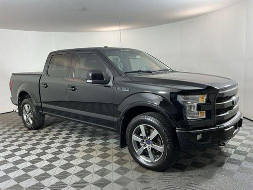 Shadow Black 2017 Ford F-150 Lariat