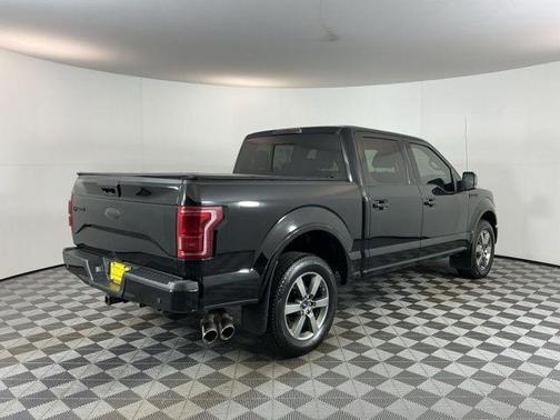 Shadow Black 2017 Ford F-150 Lariat
