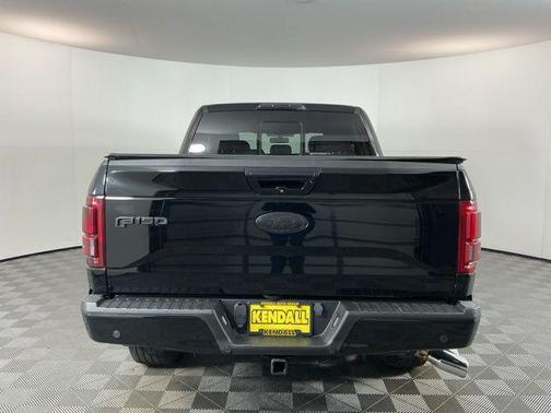 Shadow Black 2017 Ford F-150 Lariat