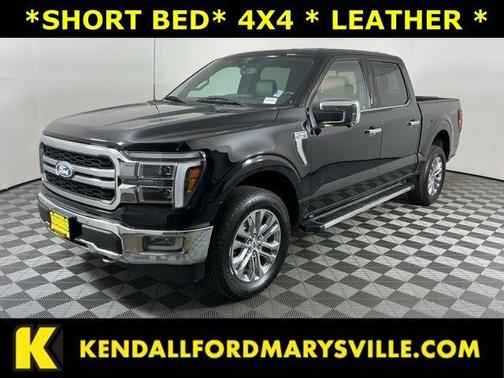 Agate Black Metallic 2024 Ford F-150 Lariat