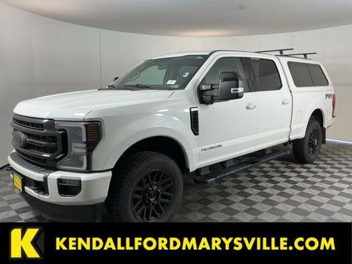 Star White Metallic Tri-Coat 2021 Ford F-250 Lariat