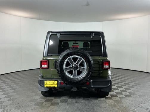 Green 2021 Jeep Wrangler Unlimited Sahara