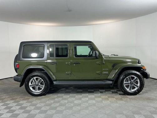 Green 2021 Jeep Wrangler Unlimited Sahara