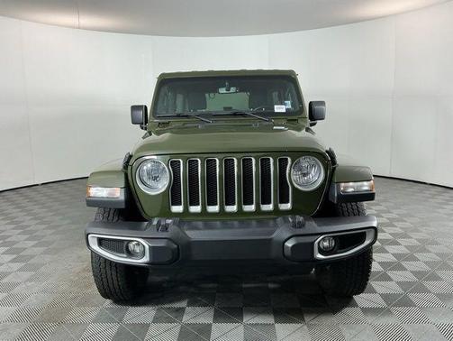 Green 2021 Jeep Wrangler Unlimited Sahara