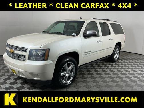Summit White 2012 Chevrolet Suburban 1500 LTZ