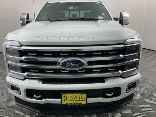 Star White Metallic Tri-Coat 2024 Ford F-350 Platinum
