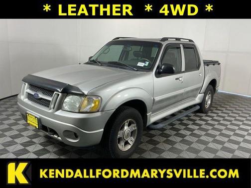 Silver Birch Clearcoat Metallic 2004 Ford Explorer Sport Trac XLT