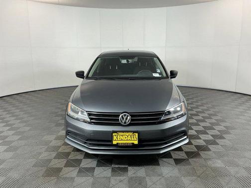 Platinum Gray Metallic 2015 Volkswagen Jetta Auto S w/Technology