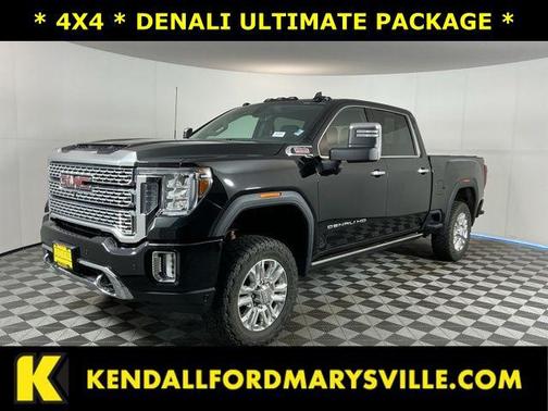 Onyx Black 2021 GMC Sierra 3500 Denali