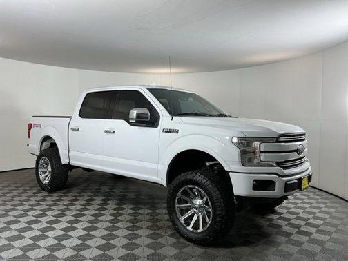 White 2018 Ford F-150 Lariat