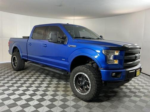 Blue Flame Metallic 2015 Ford F-150 Lariat