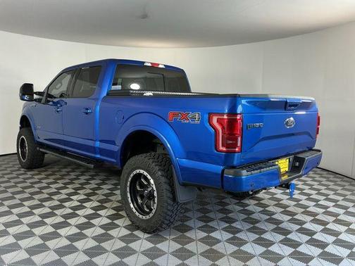 Blue Flame Metallic 2015 Ford F-150 Lariat
