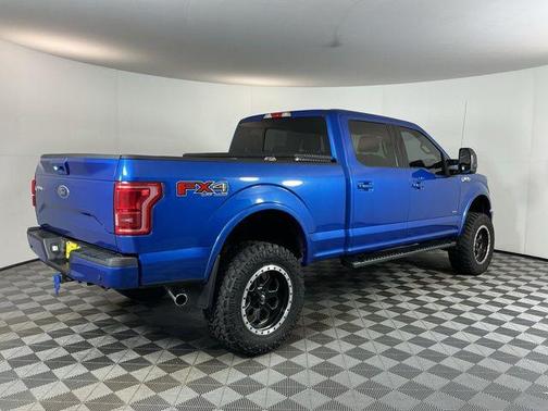 Blue Flame Metallic 2015 Ford F-150 Lariat