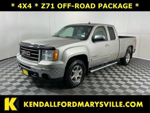 Silver Birch Metallic 2007 GMC Sierra 1500 SLT Extended Cab