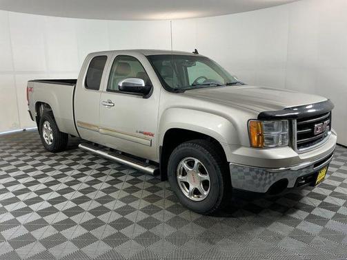 Silver Birch Metallic 2007 GMC Sierra 1500 SLT Extended Cab