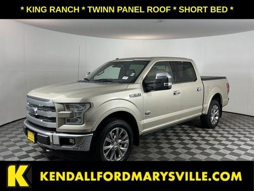 White Gold 2017 Ford F-150 King Ranch